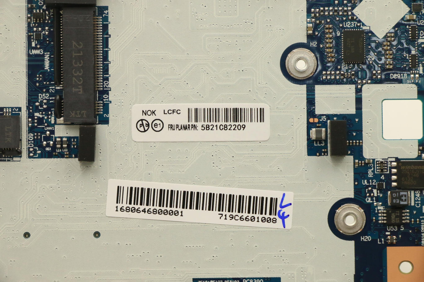 Lenovo Bdplanar Fr R55600U16G Nok,Nd - 5B21C82209