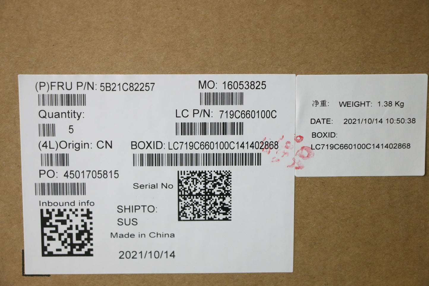 Lenovo Bdplanar Fr R7Pro5850U16G Winy - 5B21C82257