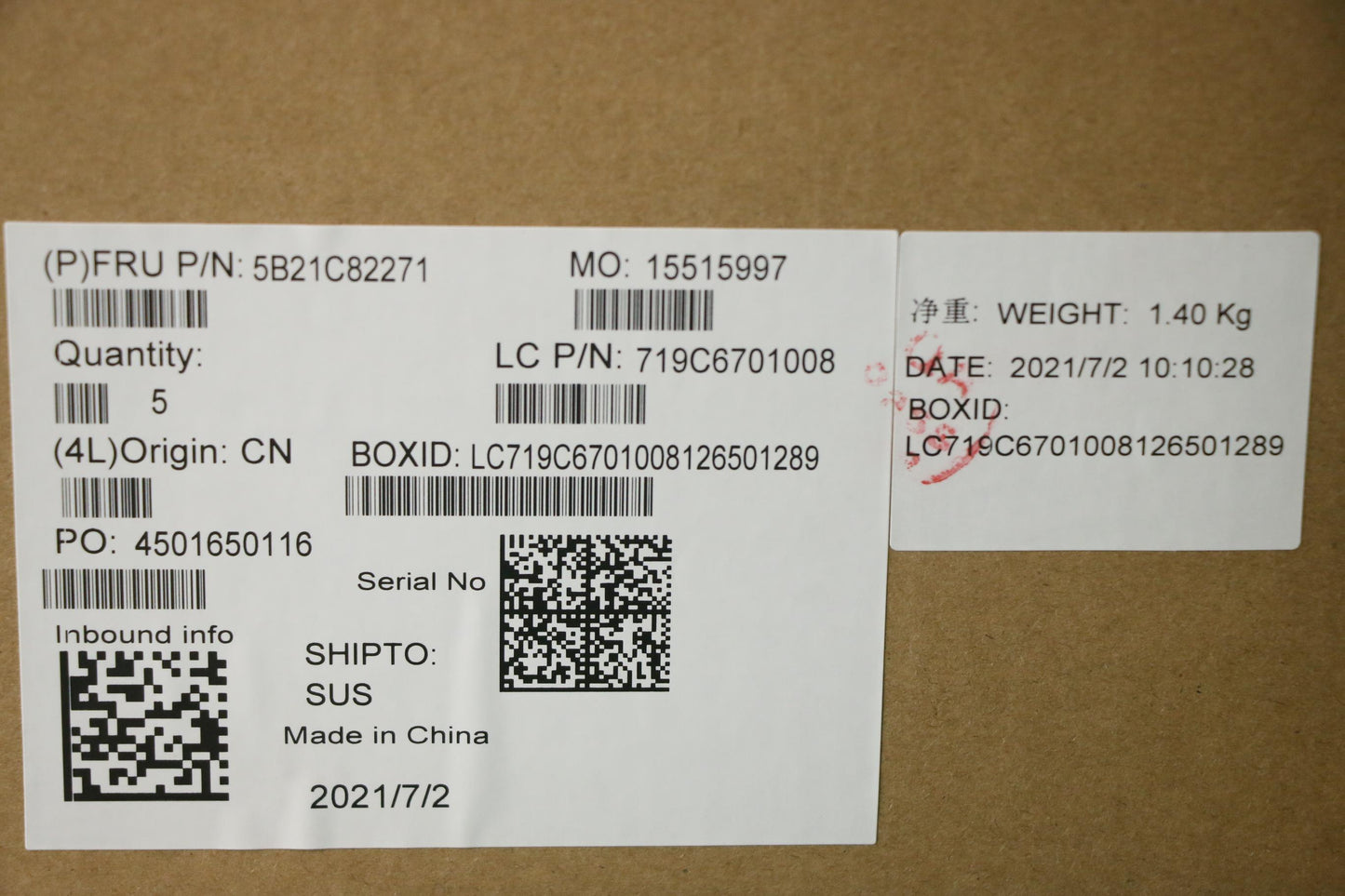Lenovo Bdplanar Fr R5Pro5650U16G Winy - 5B21C82271