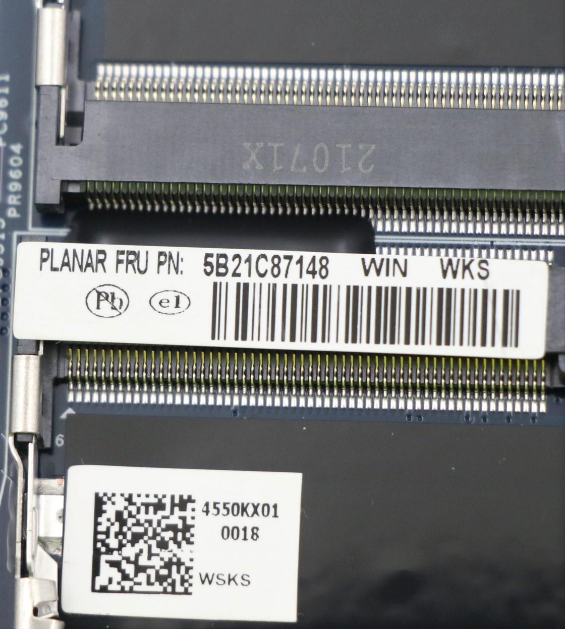 Lenovo Motherboard, i9-10885H, Integrated Graphics, vPro, Windows - 5B21C87148