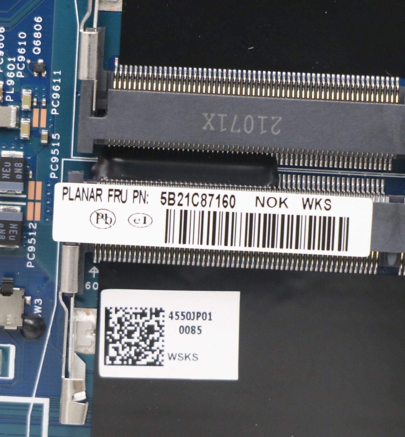 Lenovo Bdplanar Nok,I7-10750H,Dis,Na, - 5B21C87160