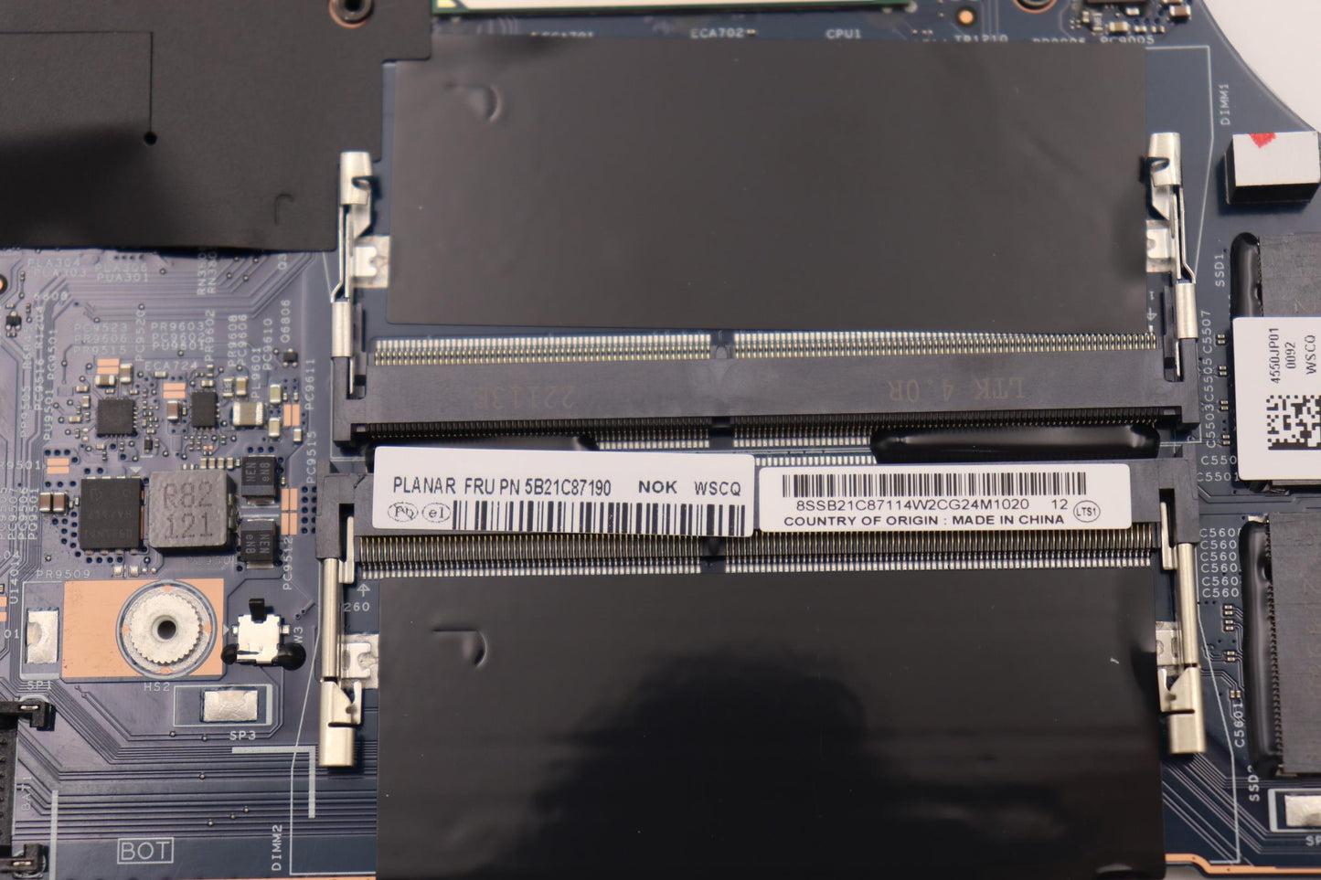 Lenovo Bdplanar Nok,I7-10875H,Dis,Ya, - 5B21C87190