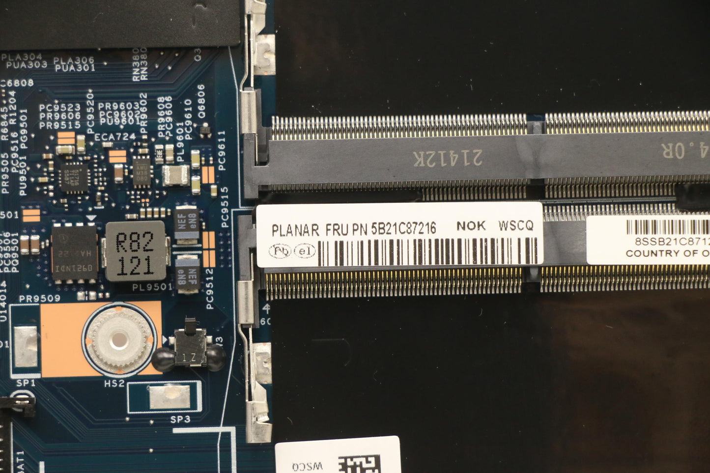 Lenovo Bdplanar Nok,I7-10850H,Dis,Ya, - 5B21C87216