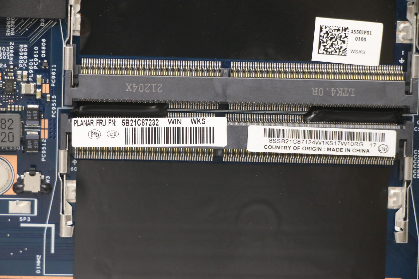 Lenovo Bdplanar Win,W-10855M,Dis,Ya,Y - 5B21C87232