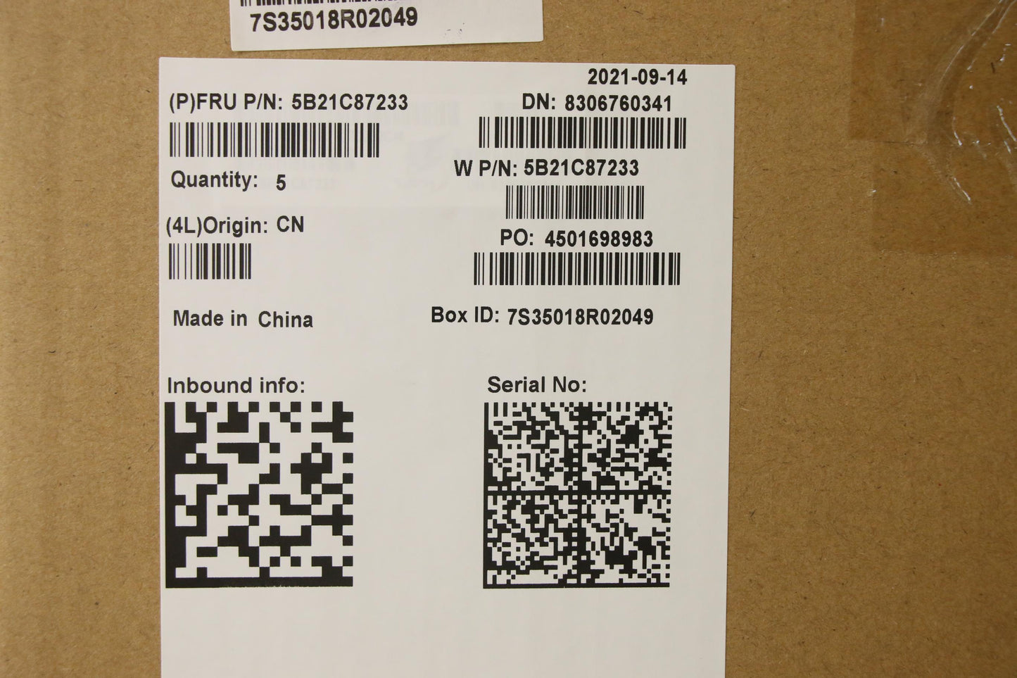 Lenovo Bdplanar Win,W-10855M,Dis,Ya,Y - 5B21C87233