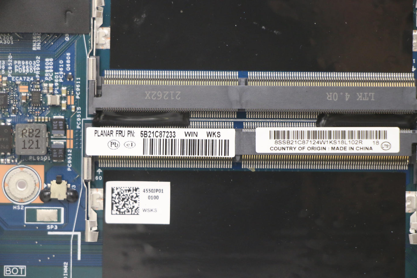 Lenovo Bdplanar Win,W-10855M,Dis,Ya,Y - 5B21C87233
