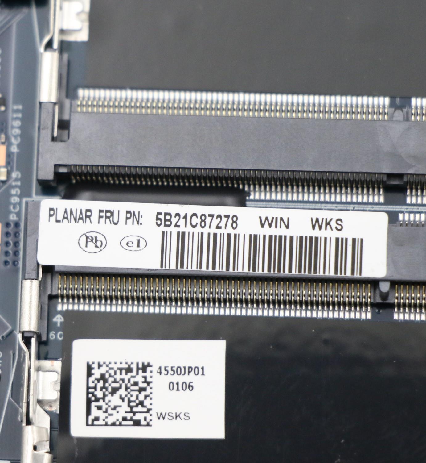 Lenovo Bdplanar Win,I7-10850H,Dis,Ya, - 5B21C87278