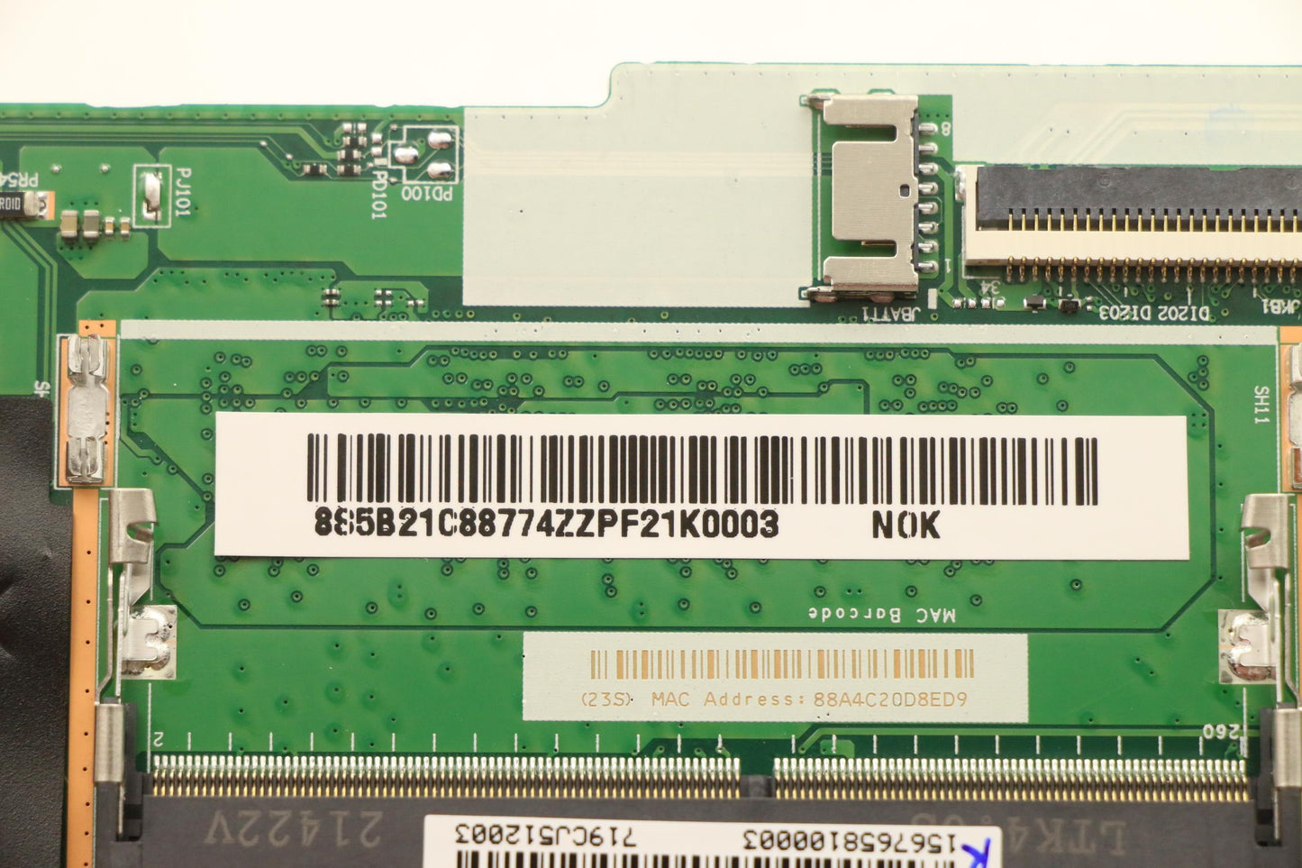 Lenovo Bdplanar Mb L 82Ks Nok R73700U - 5B21C88774