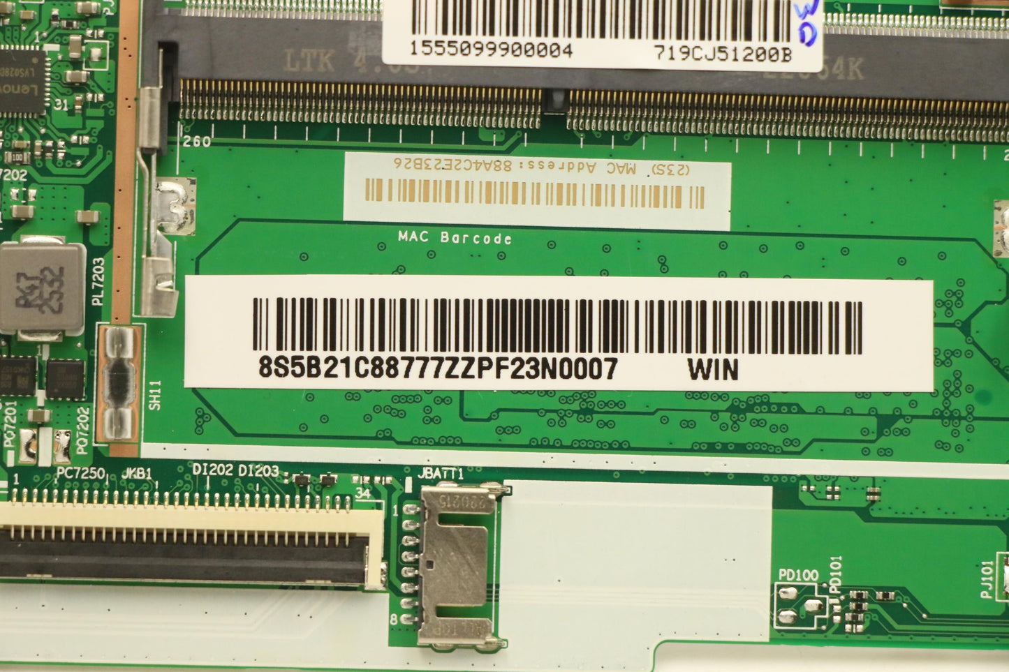 Lenovo Bdplanar Mb L 82Ks Win Asr3050 - 5B21C88777