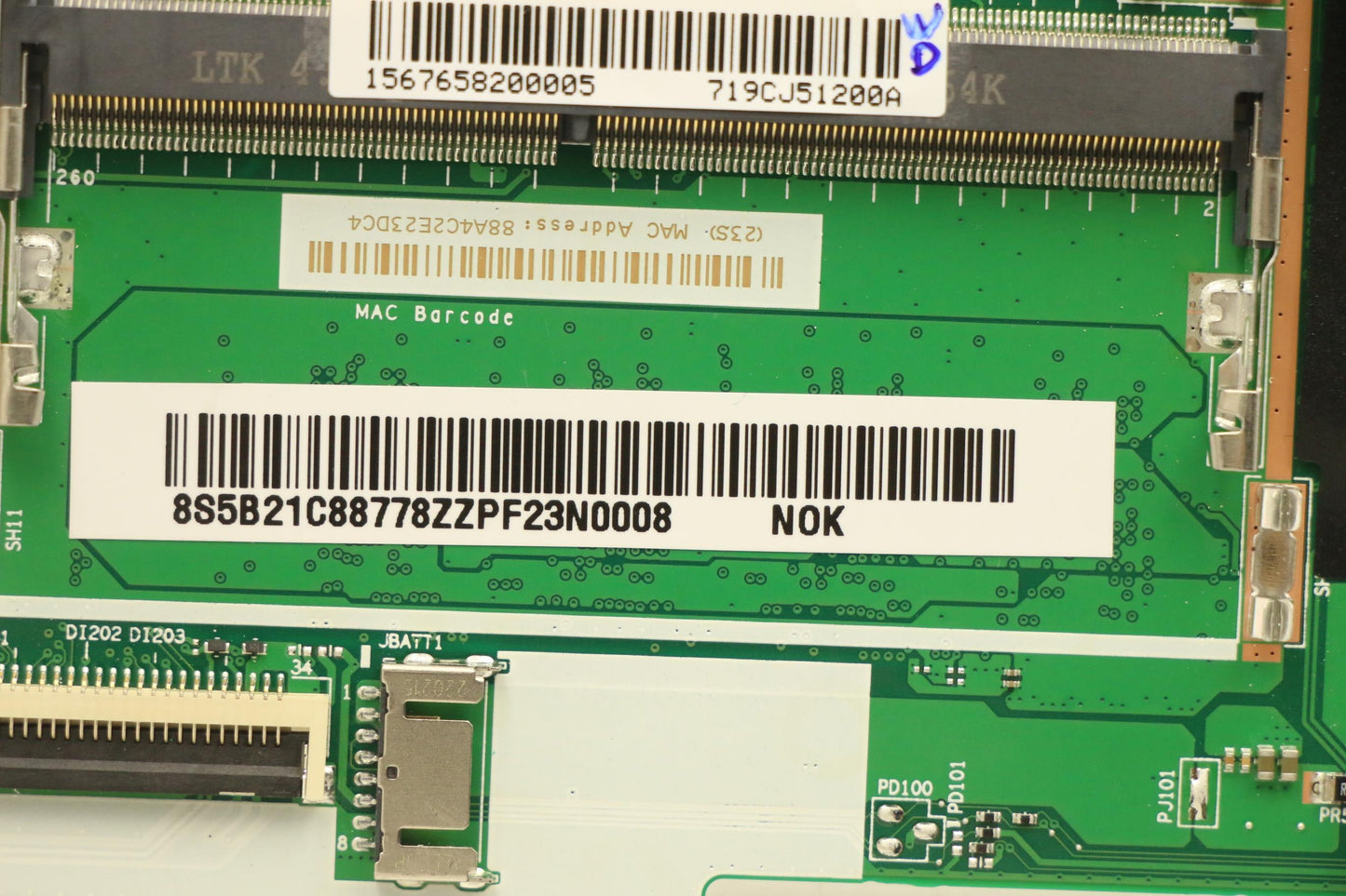 Lenovo Bdplanar Mb L 82Ks Nok Asr3050 - 5B21C88778