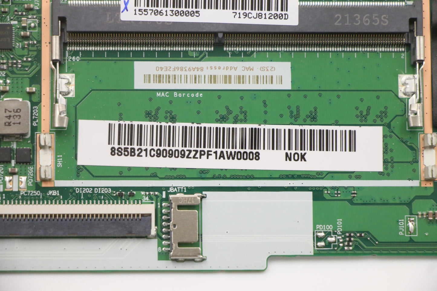 Lenovo Bdplanar Mbl82Kr Nok R33250U_U - 5B21C90909