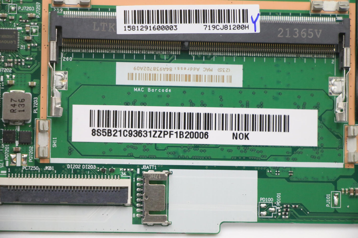 Lenovo Bdplanar Mbl82Kr Nok R53500U_U - 5B21C93631
