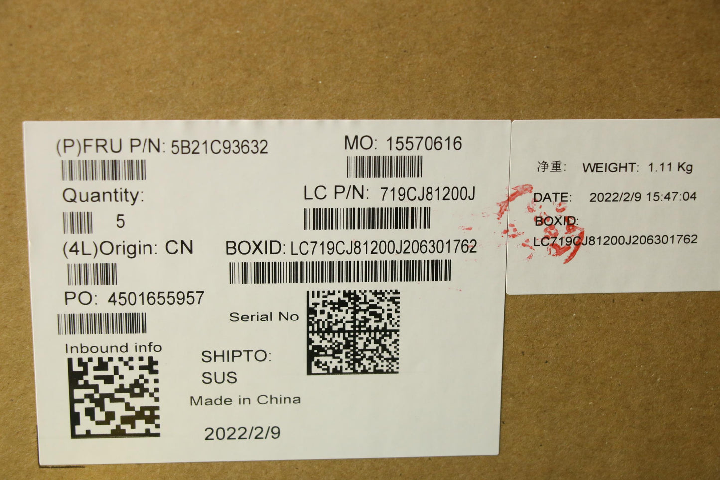 Lenovo Bdplanar Mbl82Kr Win R73700U_U - 5B21C93632