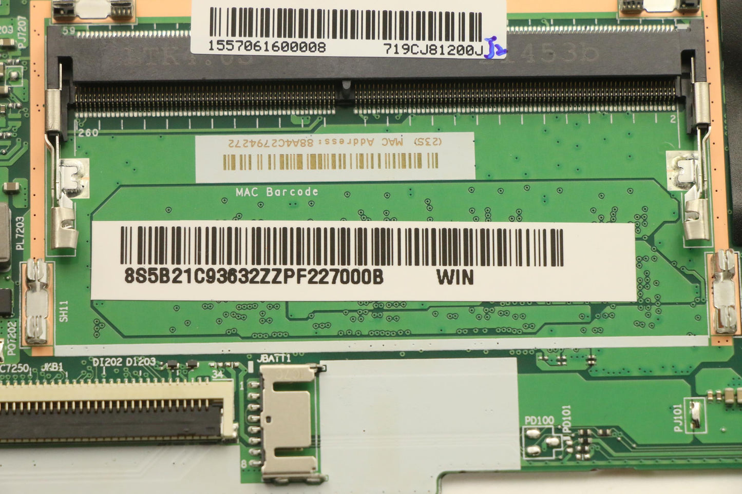 Lenovo Bdplanar Mbl82Kr Win R73700U_U - 5B21C93632