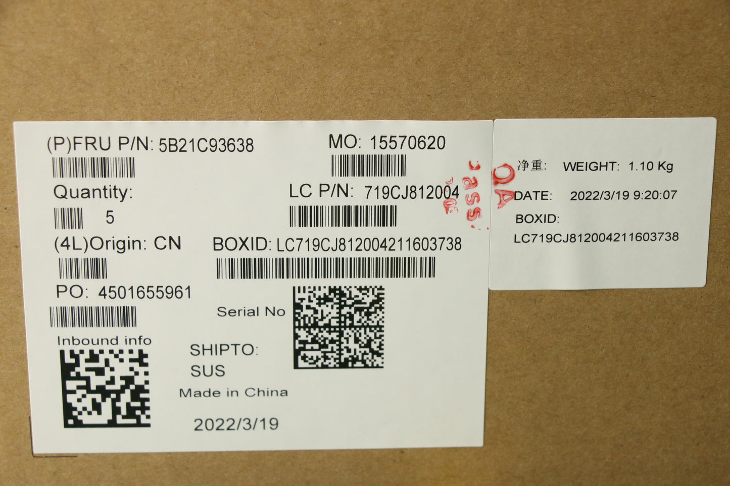 Lenovo Bdplanar Mbl82Kr Win Asr3050U_ - 5B21C93638