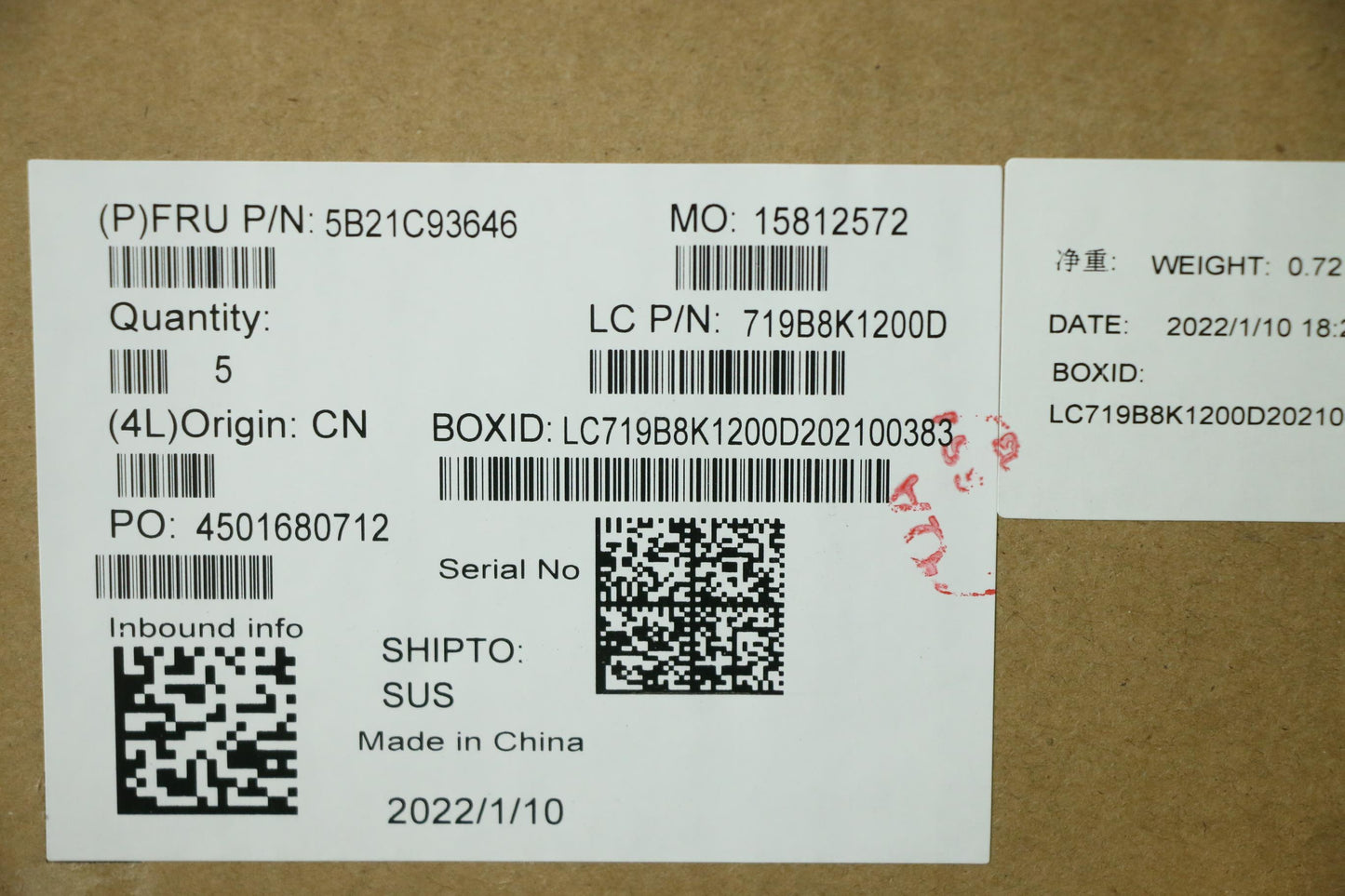 Lenovo Bdplanar L82Bgwini71195G7Uma8G - 5B21C93646