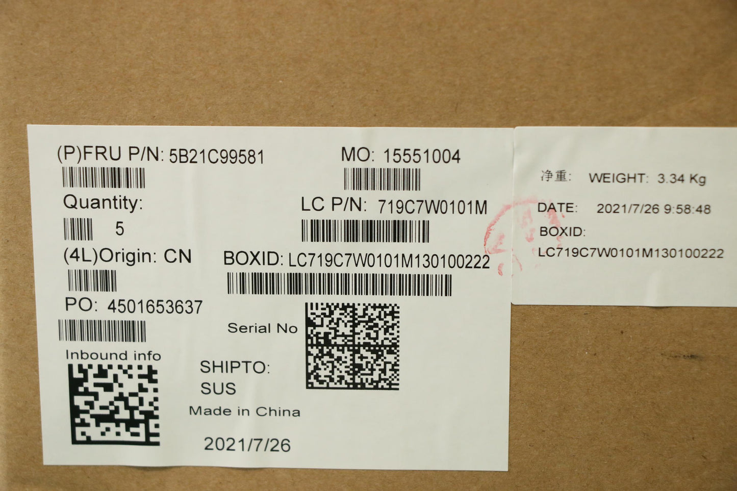 Lenovo Motherboard, i7-11800H, Windows, North America, YTdT2, L3, yAB - 5B21C99581