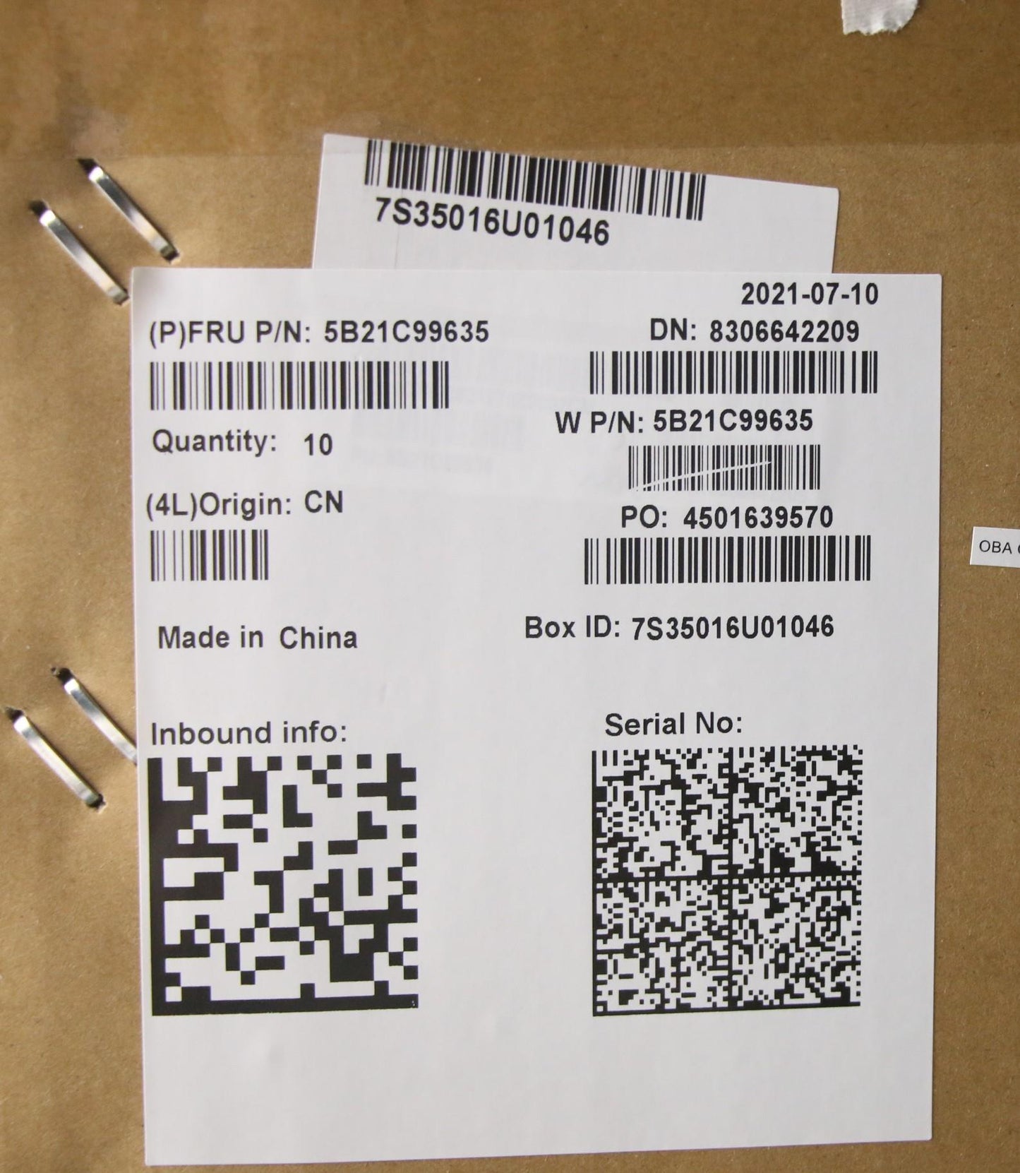 Lenovo Bdplanar 3015E4G128Gemmcwin Nd - 5B21C99635