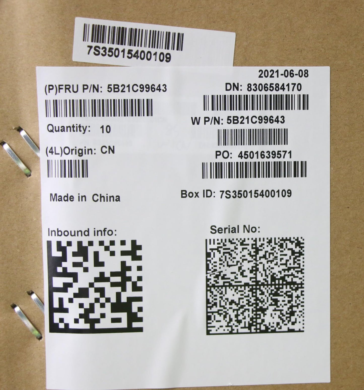 Lenovo Motherboard C21JG, i7-1355U, UMA, 8GB RAM, Windows DPK - 5B21C99643