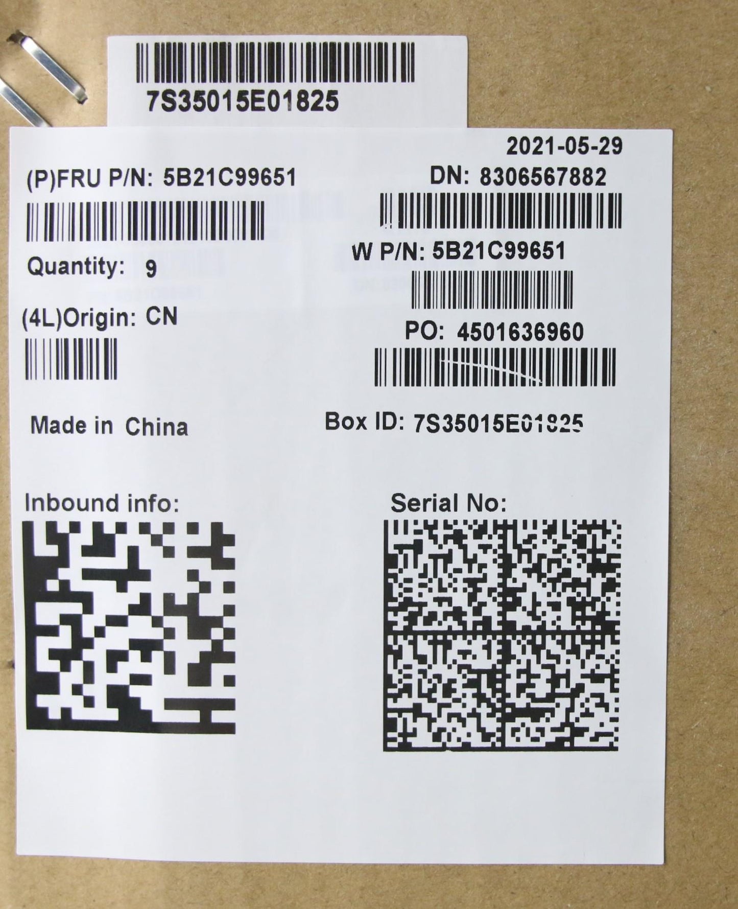 Lenovo Bdplanar 3015E4G Noemmc Win Nd - 5B21C99651
