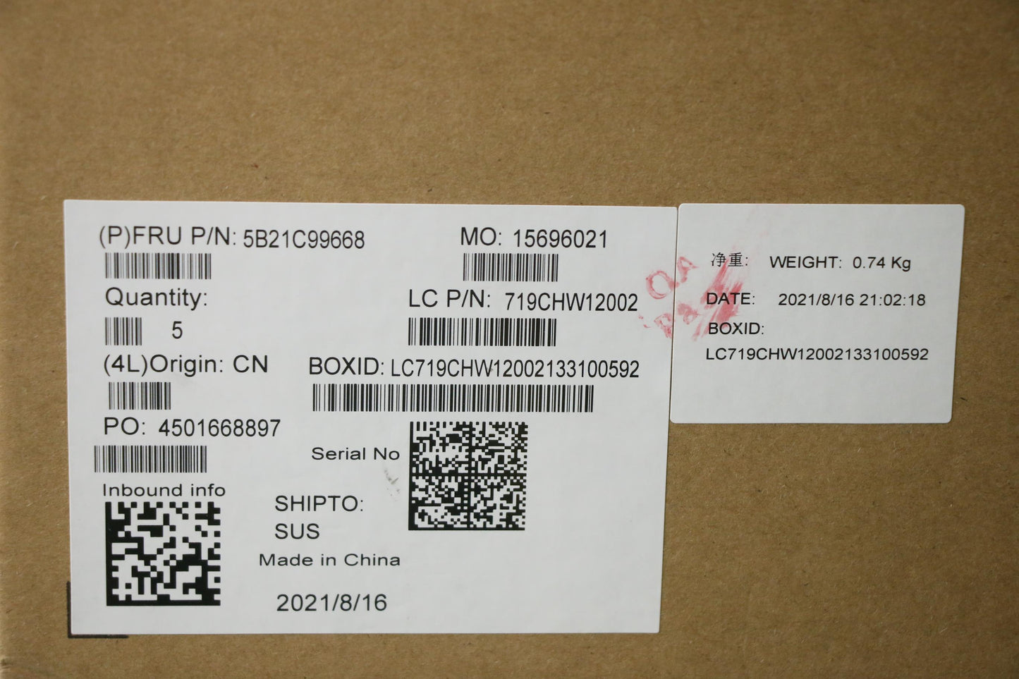 Lenovo Bdplanar N5100,4G,32G Emmc,Wwa - 5B21C99668