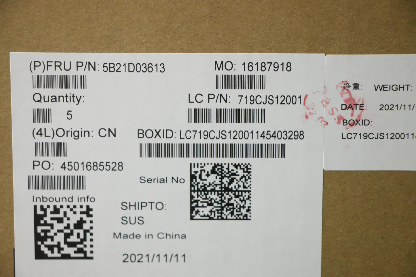 Lenovo Bdplanar Mb L82M8 Nok I31115G4 - 5B21D03613