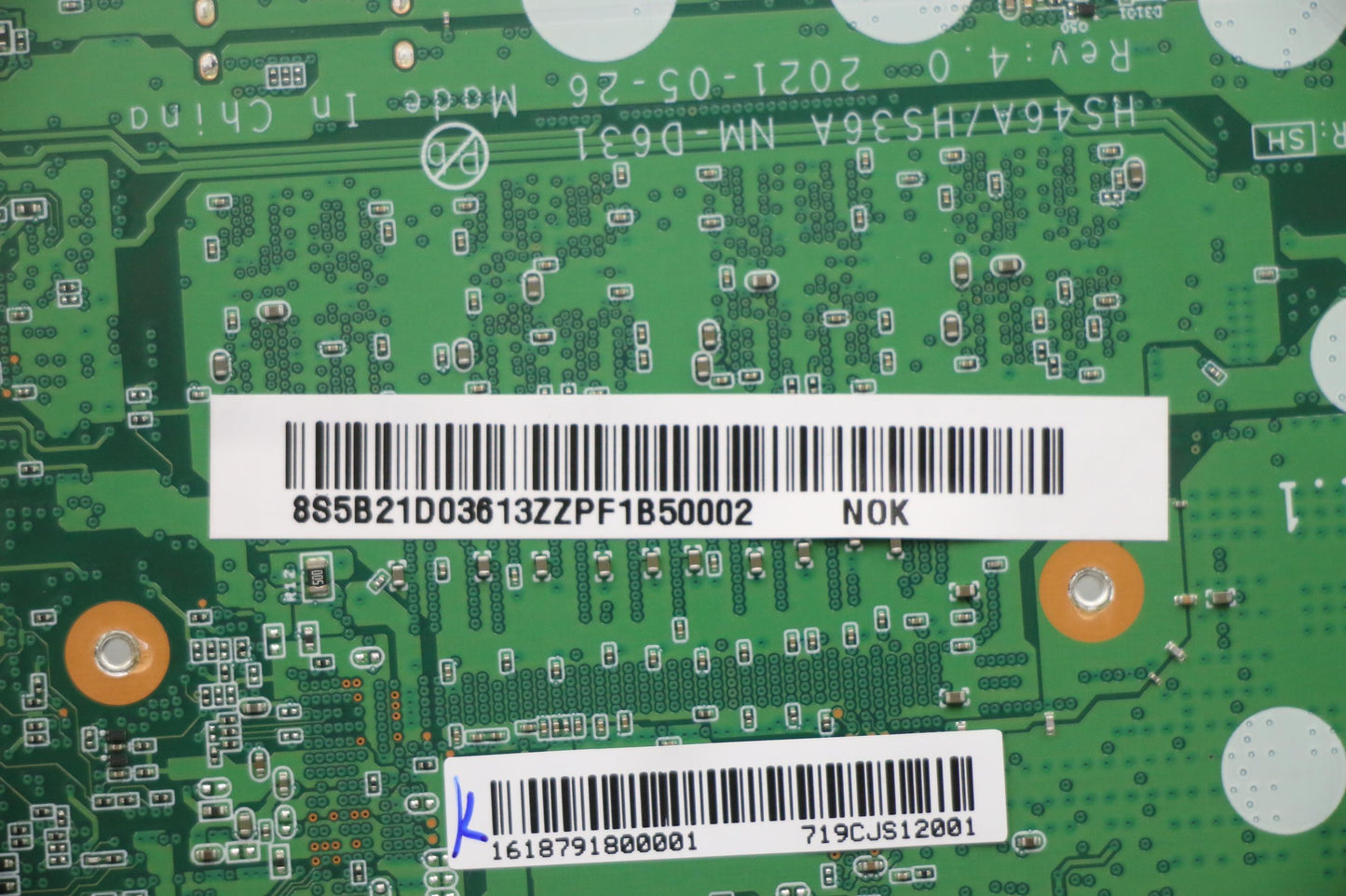 Lenovo Bdplanar Mb L82M8 Nok I31115G4 - 5B21D03613