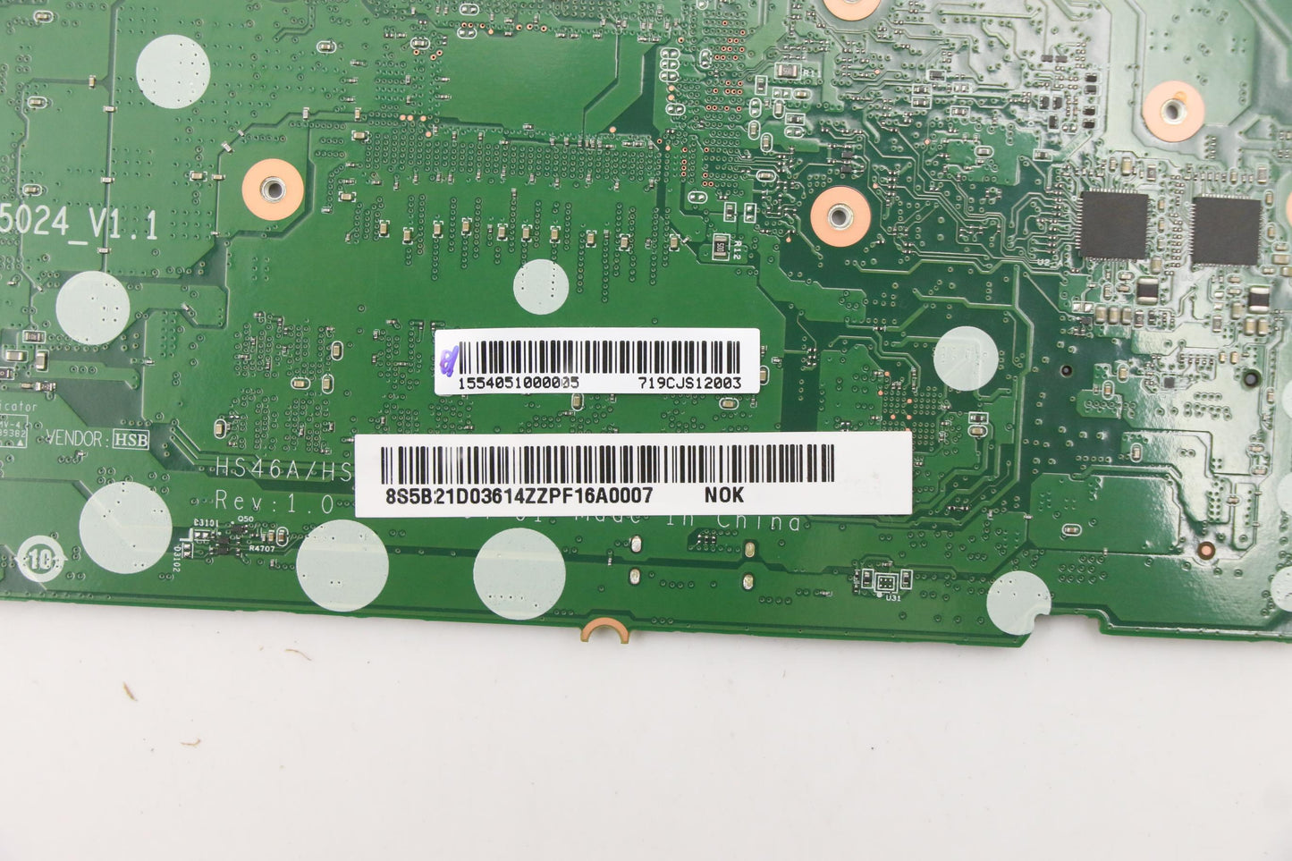 Lenovo Bdplanar Mb L82M8 Nok 7505_Uma - 5B21D03614