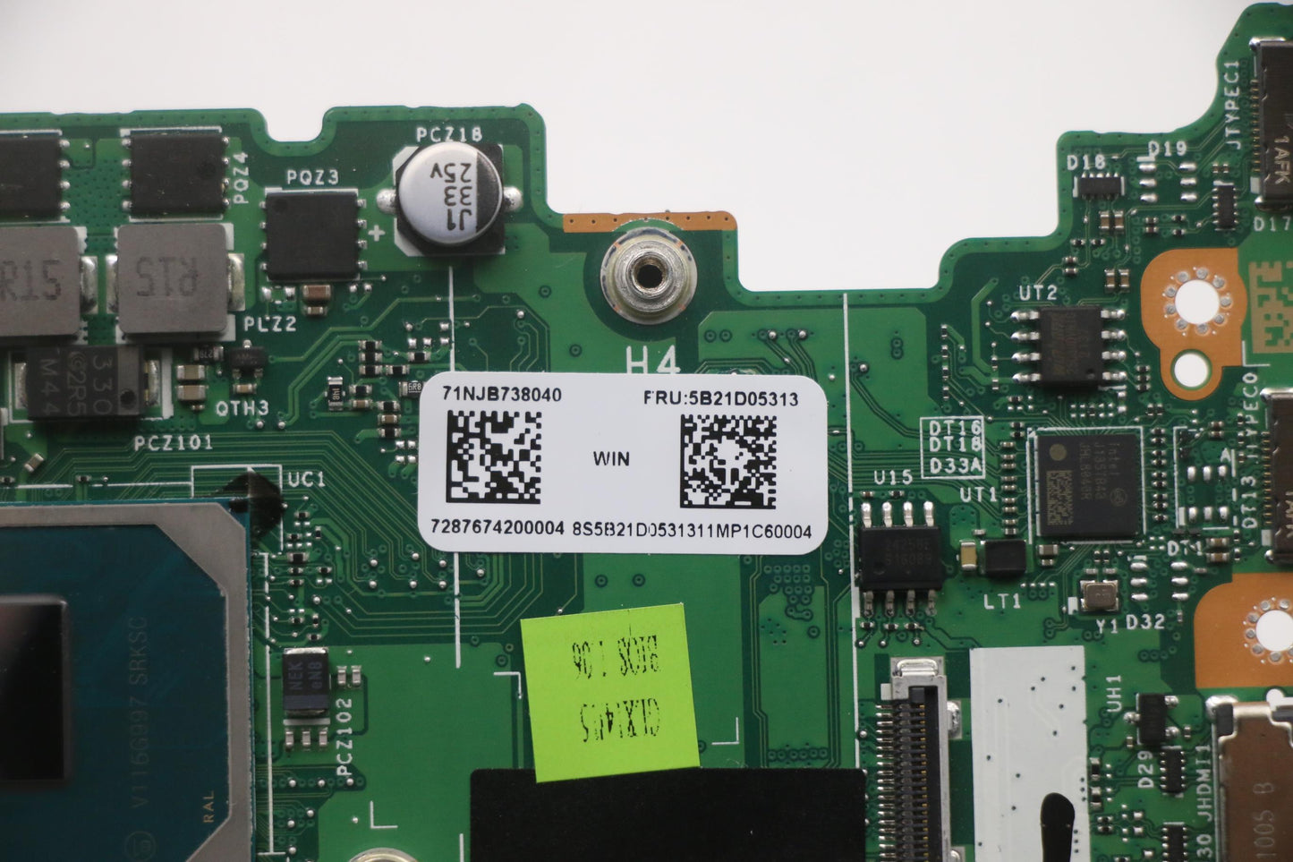 Lenovo Bdplanar Mbc21A3 Wini7Uma8Ghd - 5B21D05313