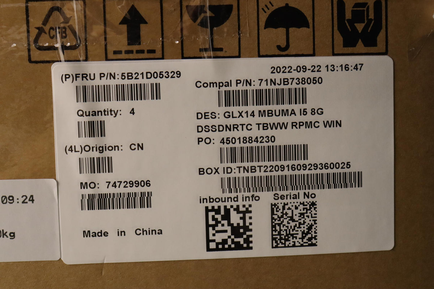 Lenovo Bdplanar Mbc21A3 Wini5Uma8Gds - 5B21D05329