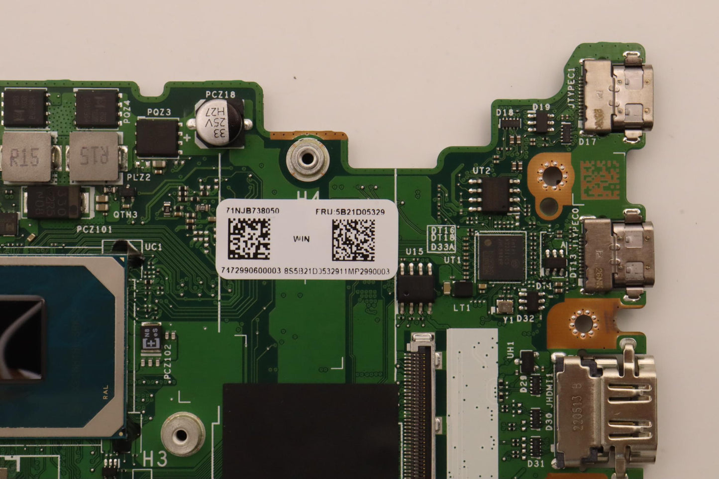 Lenovo Bdplanar Mbc21A3 Wini5Uma8Gds - 5B21D05329