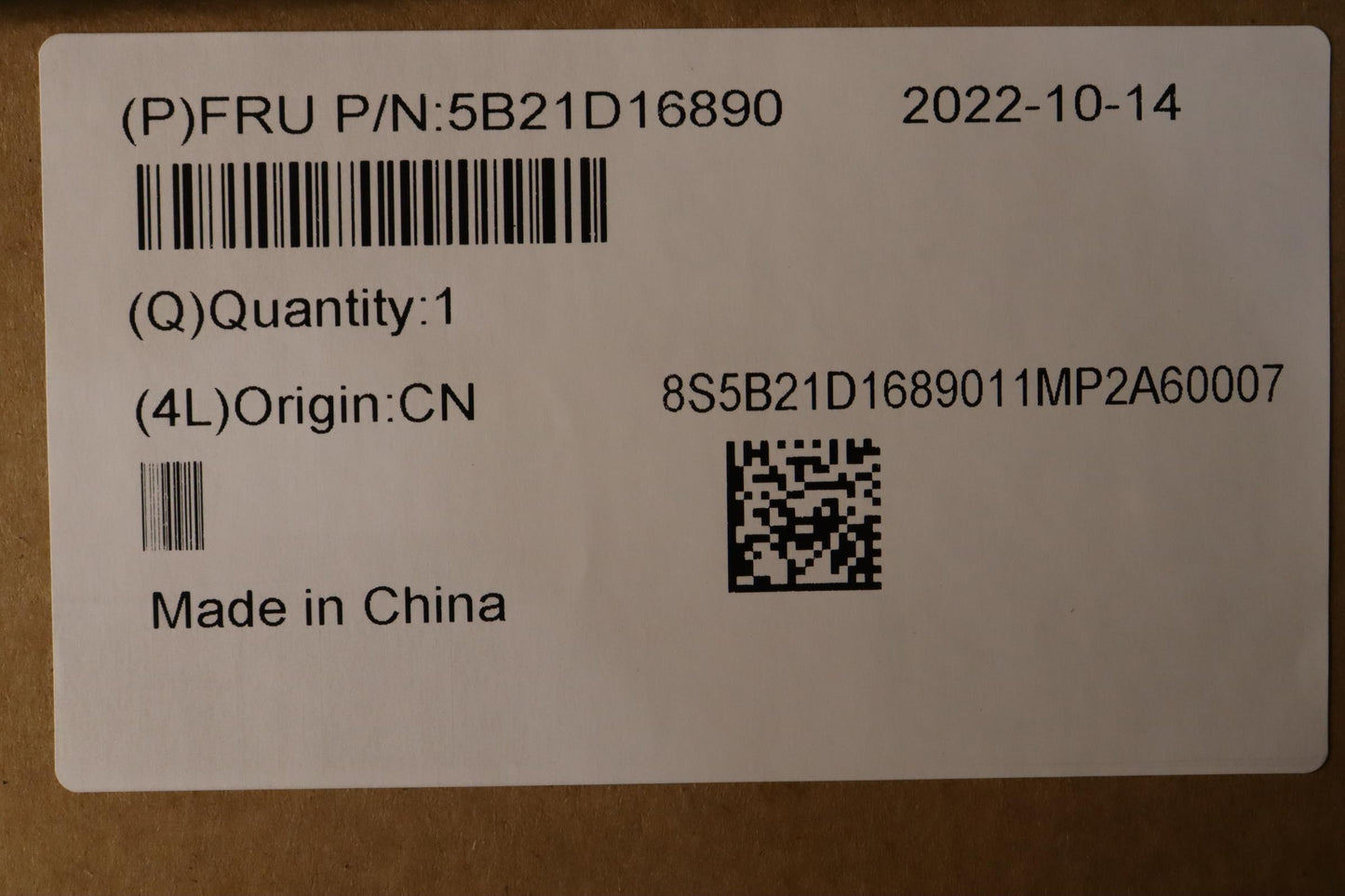 Lenovo Bdplanar I712700H Gpu Fhd Win - 5B21D16890