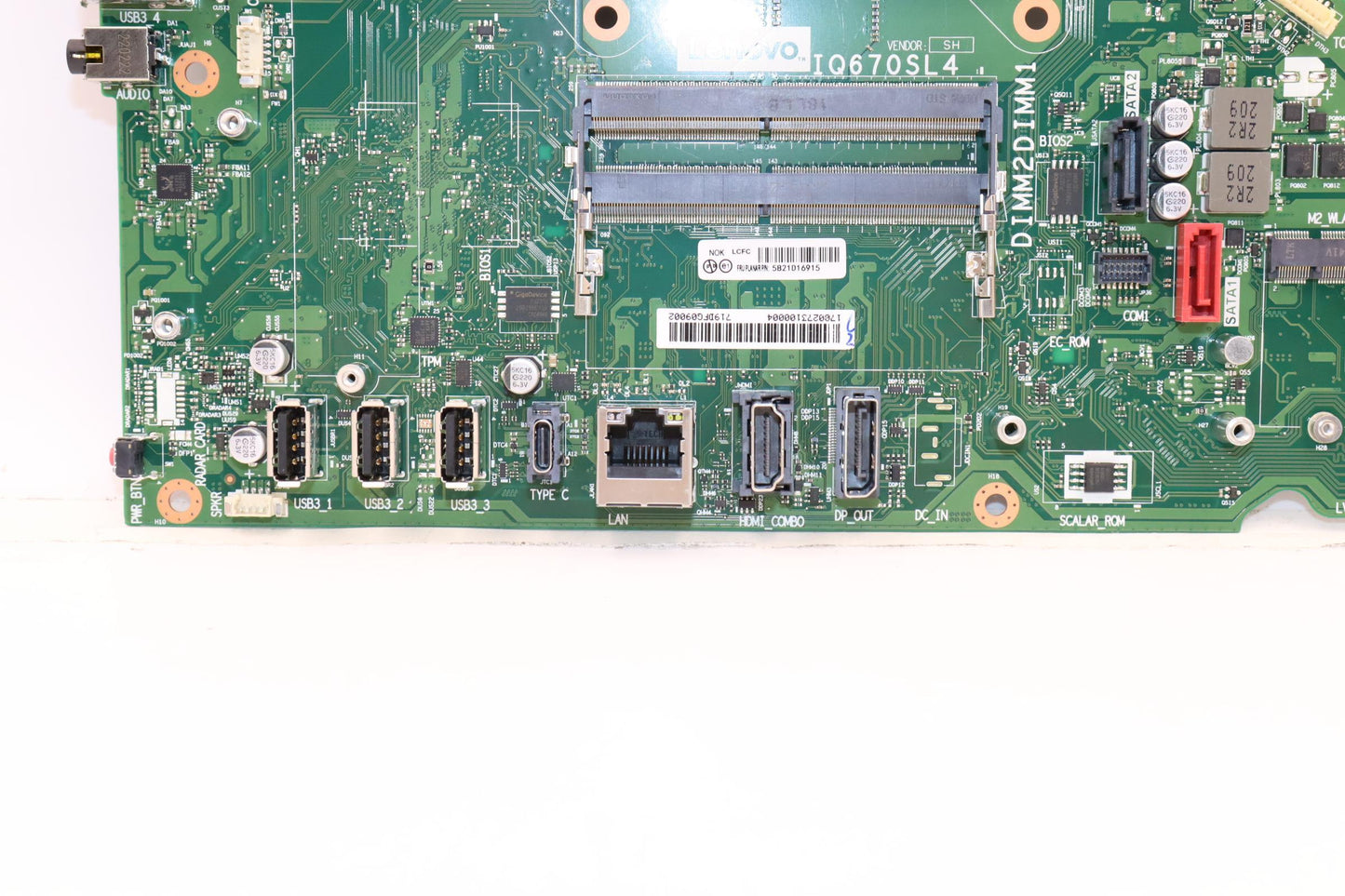 Lenovo Bdplanar Q670 Mb Uh4 2D No Dpk - 5B21D16915