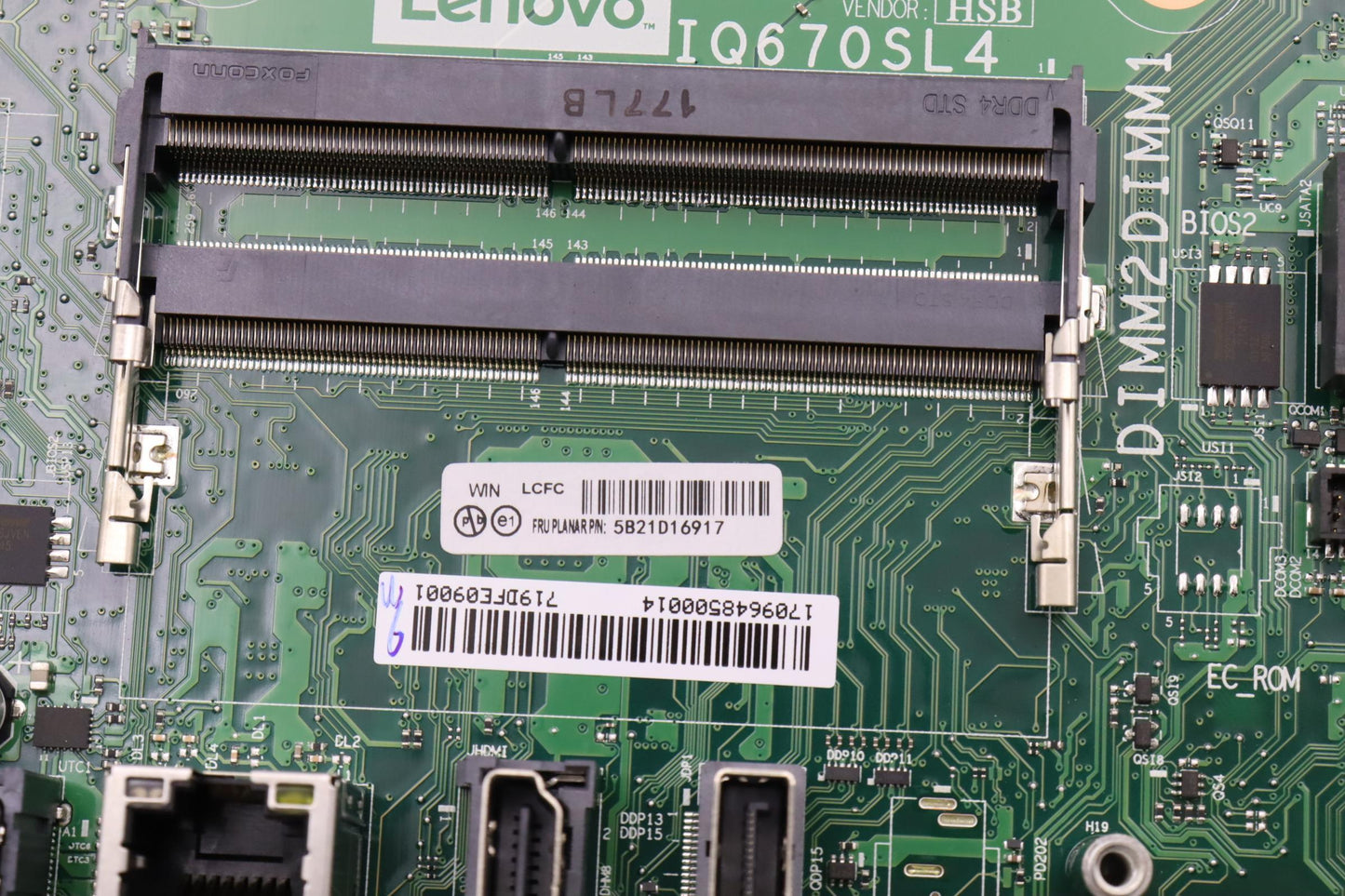 Lenovo Bdplanar Mb Q670 Win Dpk M90A - 5B21D16917