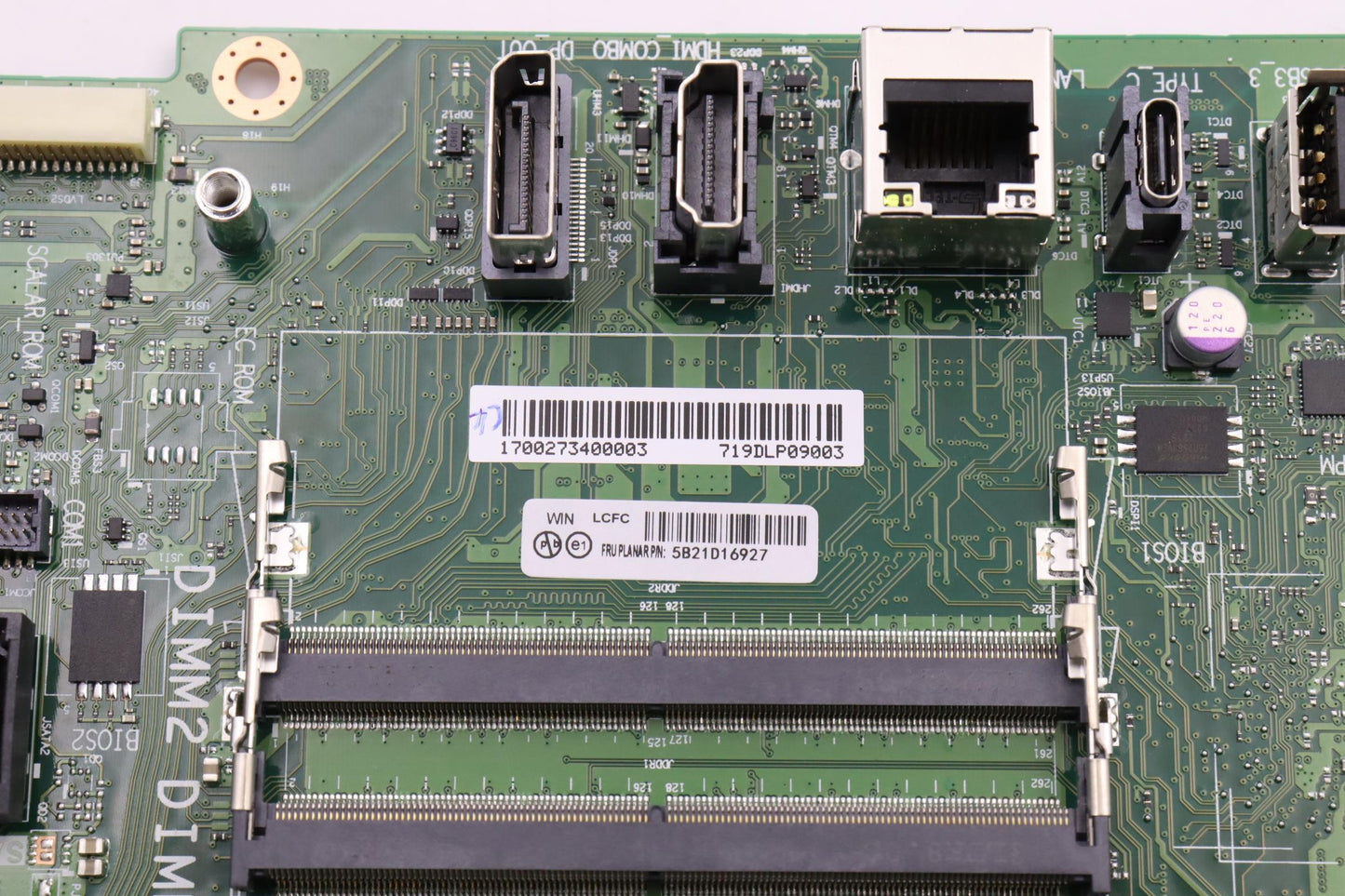 Lenovo Bdplanar Mb Q670 Win Dpk Msb L - 5B21D16927