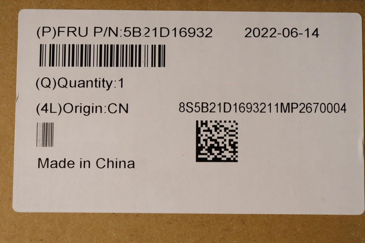 Lenovo Bdplanar R7-5825U Uma Hdmi Out - 5B21D16932
