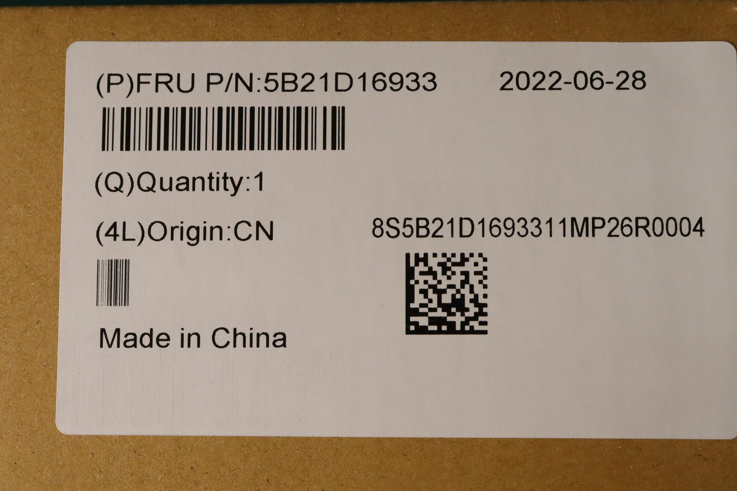 Lenovo Bdplanar R7-5825U Uma Hdmi Out - 5B21D16933