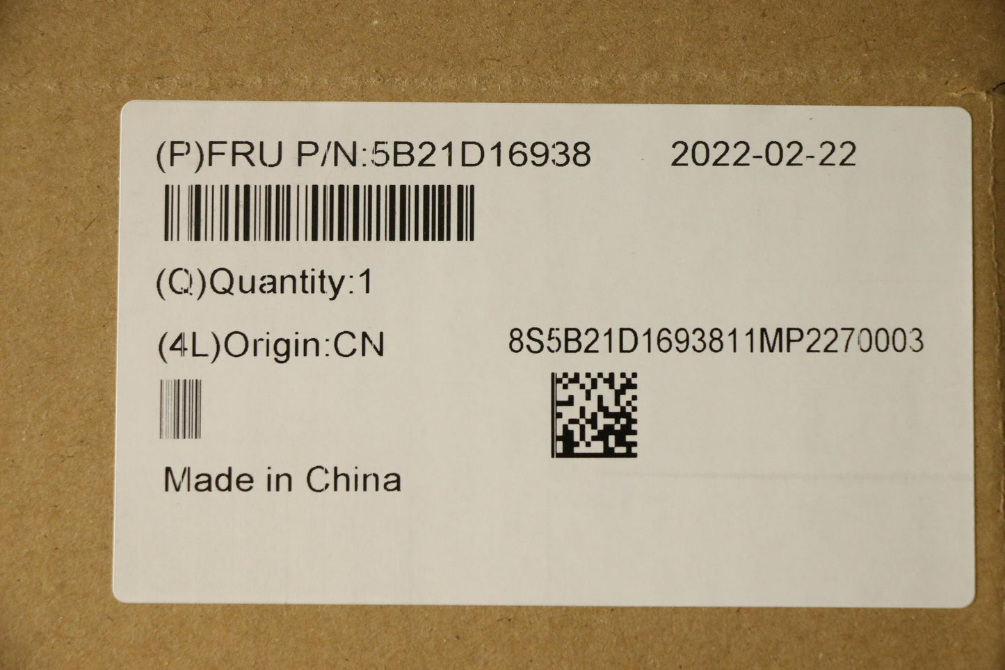 Lenovo Bdplanar I7-1260P Gpu Hdmi Out - 5B21D16938