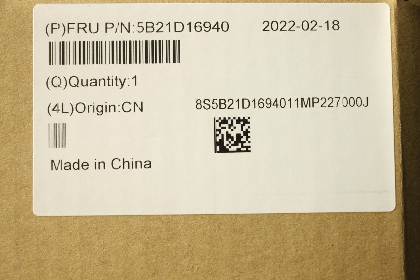 Lenovo Bdplanar I5-1240P Uma Hdmi Out - 5B21D16940
