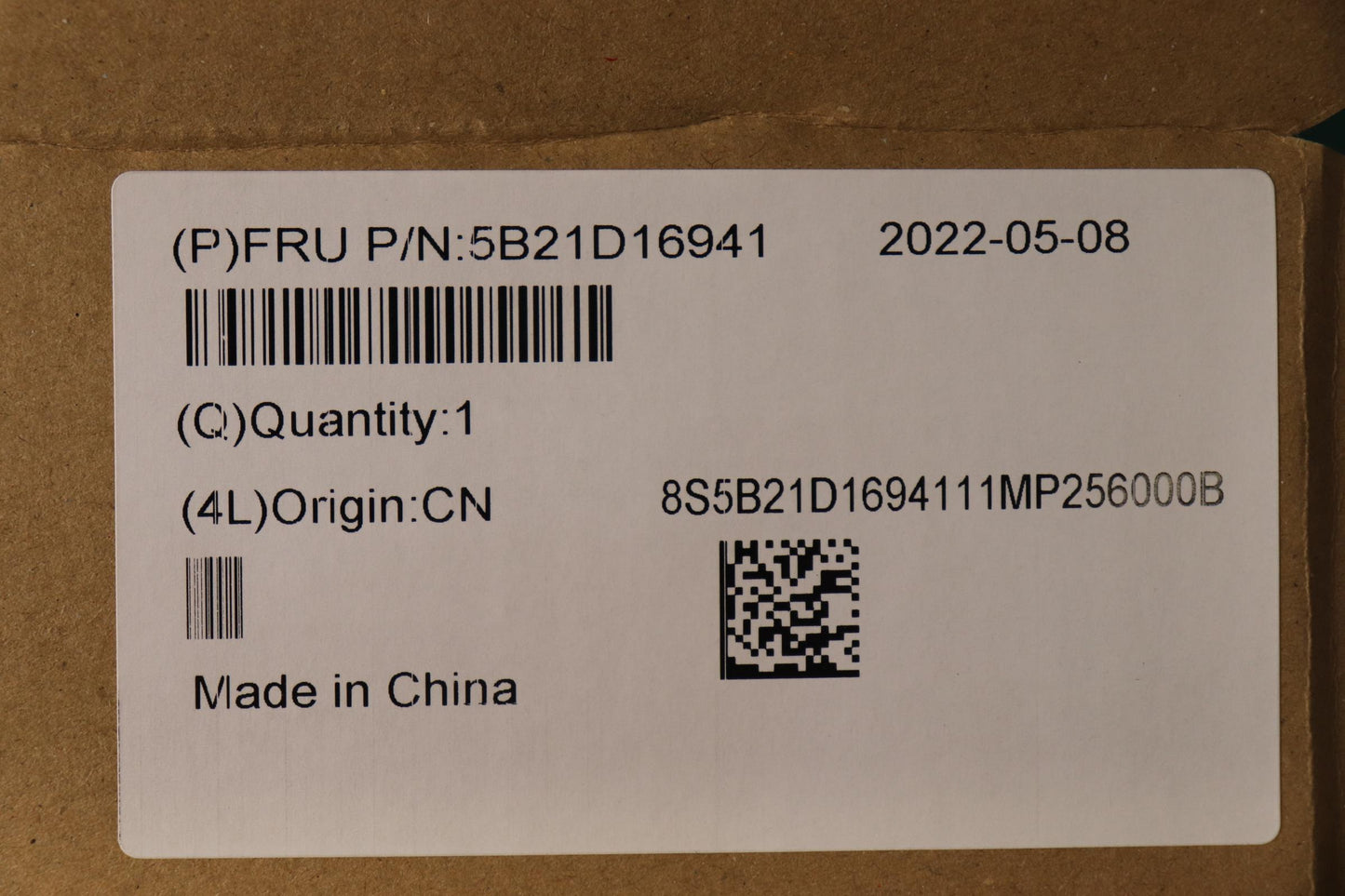 Lenovo Bdplanar I5-1240P Uma Hdmi Out - 5B21D16941