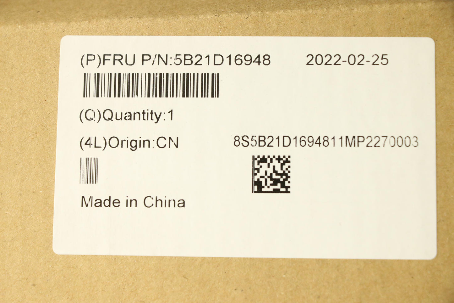 Lenovo Bdplanar I5-1240P Gpu Hdmi Out - 5B21D16948