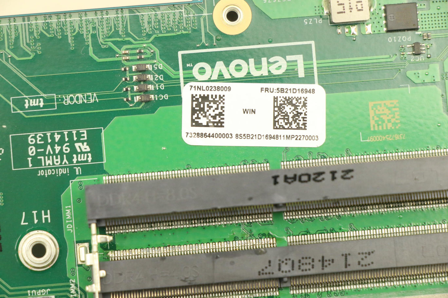 Lenovo Bdplanar I5-1240P Gpu Hdmi Out - 5B21D16948