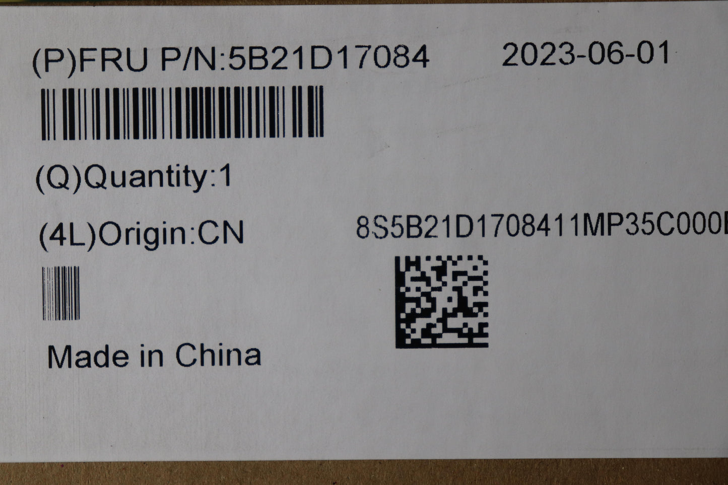 Lenovo Bdplanar Lenovo Mb Fru Win - 5B21D17084