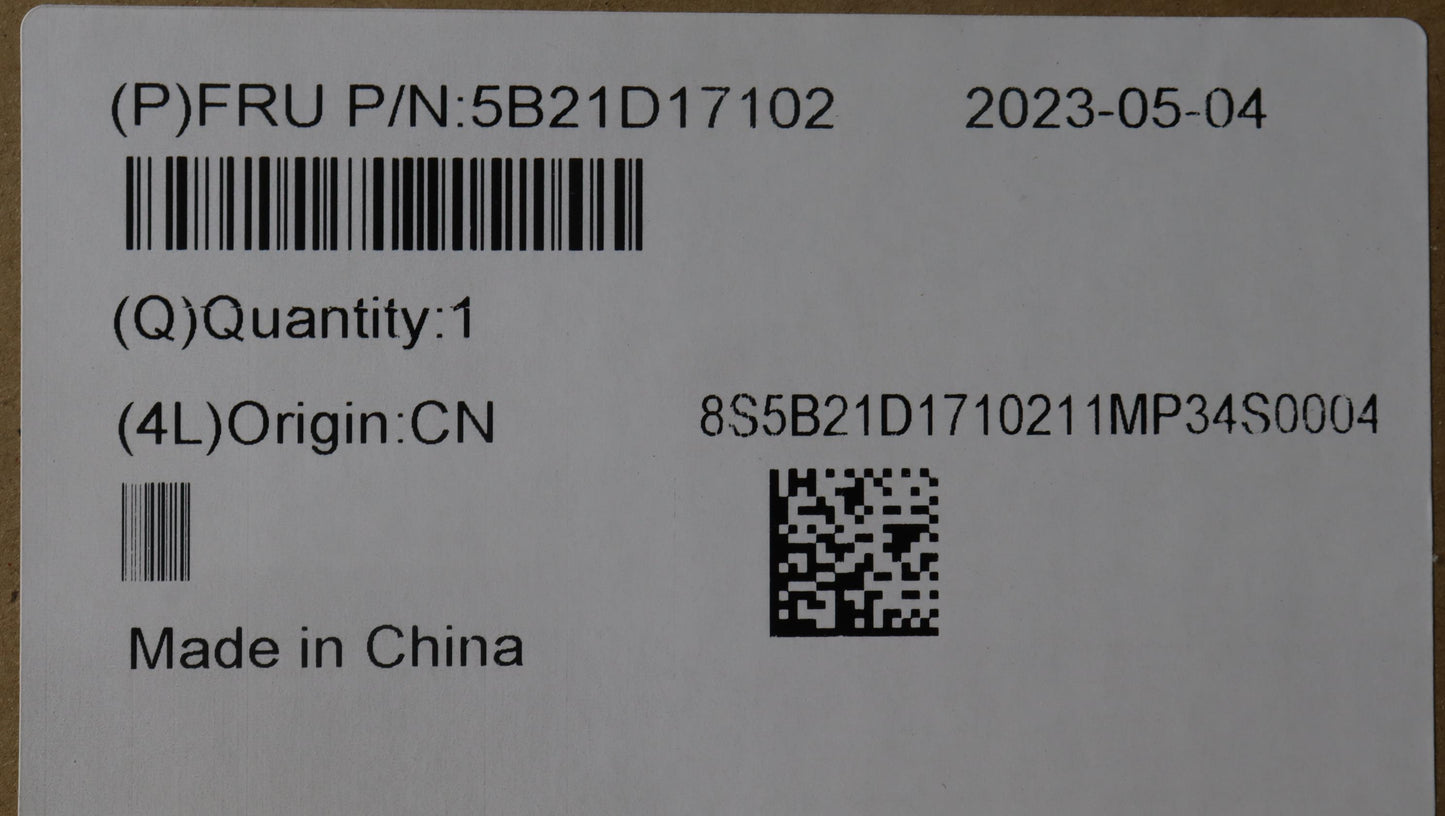 Lenovo Bdplanar Rpl-P I5-13420H Np Di - 5B21D17102