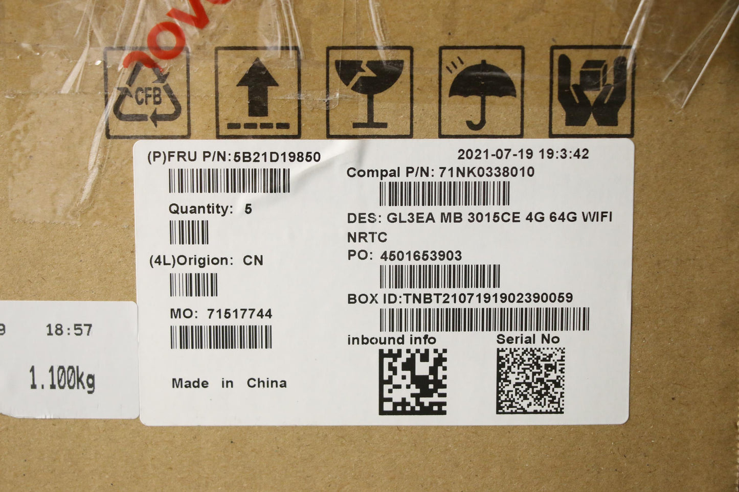 Lenovo Bdplanar Fru Bdplanar Uma3015C - 5B21D19850