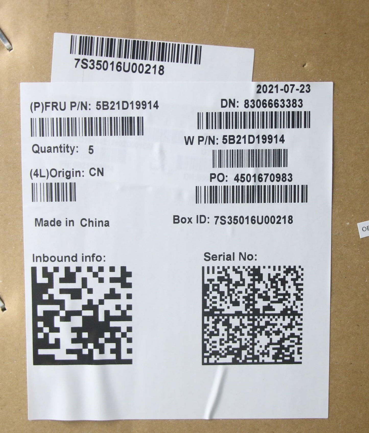 Lenovo Bdplanar N5100,4G,64Gemmc,Noww - 5B21D19914