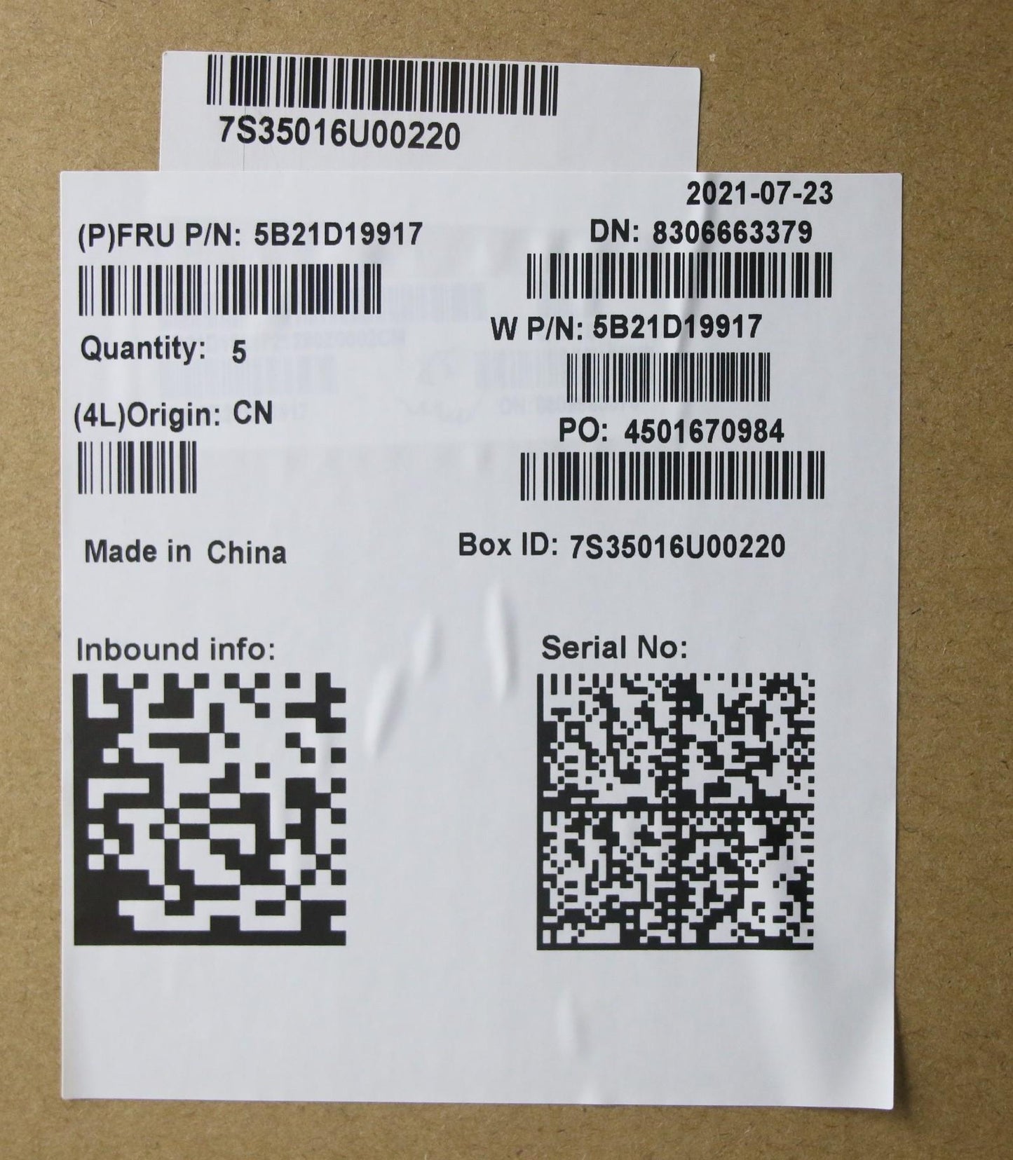 Lenovo Bdplanar N6000,4G,128Gemmc,Now - 5B21D19917