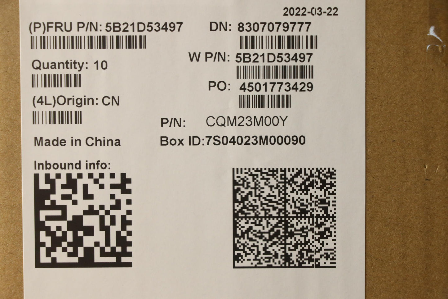 Lenovo Bdplanar I7-11850H,Vp,Ig,Wi,Ya - 5B21D53497