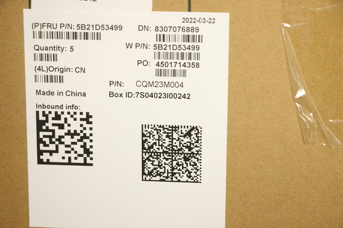 Lenovo Bdplanar I7-11850H,Vp,Ig,No,Ya - 5B21D53499