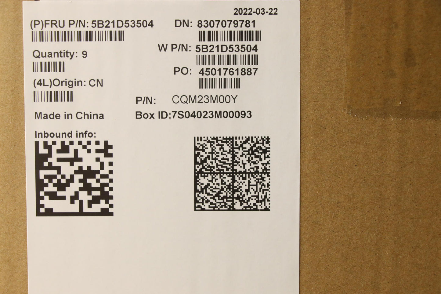 Lenovo Bdplanar I7-11850H,Vp,Ig,No,Ya - 5B21D53504